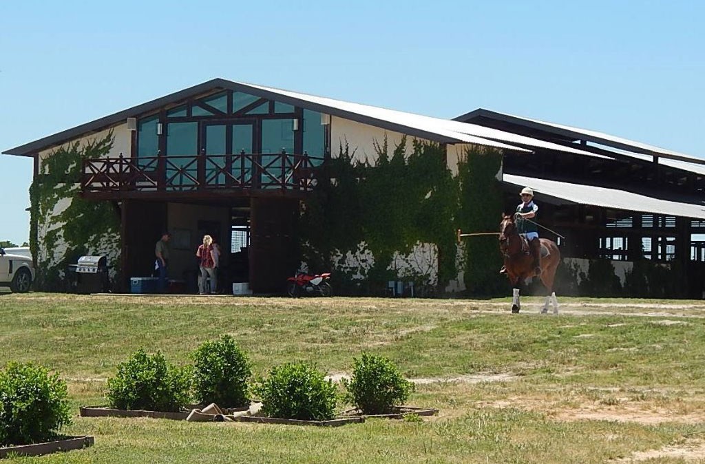 Polo barn at 505 Ranch