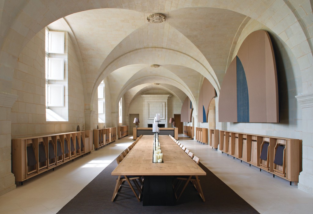A refectory for the ages at Fontevraud