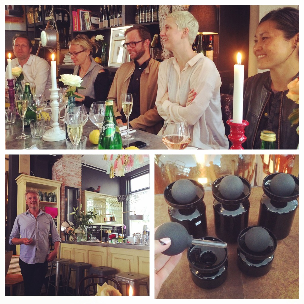 Studio Lindholdt and Made by Hand presentations by our hosts Martin Lindholdt and Thomas Baldur-Felskov at their showroom Beau Marché | Copenhagen