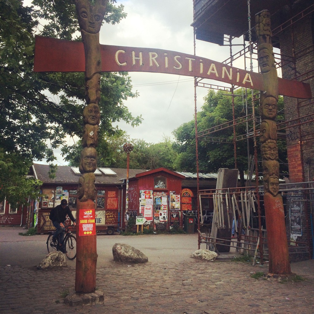 The iconic entry to Christiania, or Freetown | Copenhagen