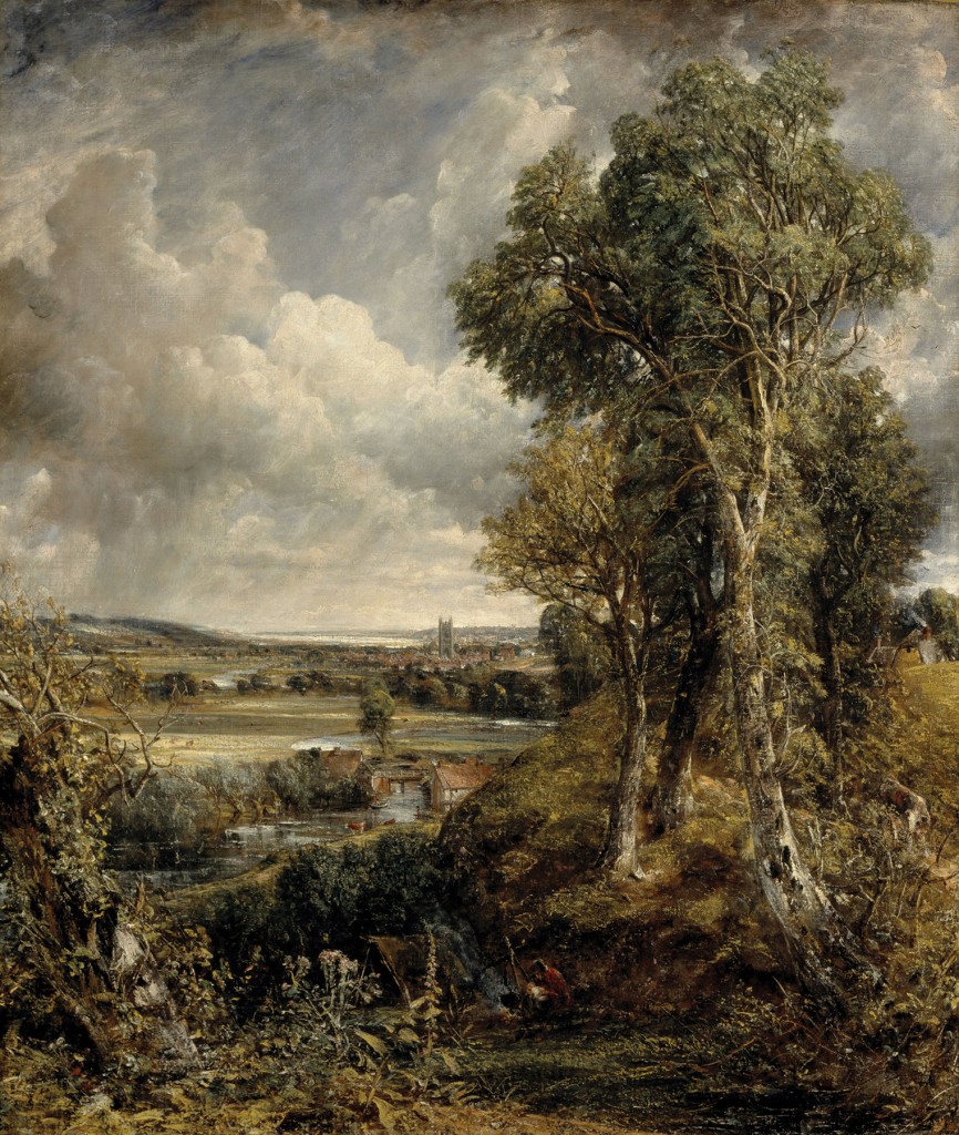 John Constable's "The Vale of Dedham," 1828