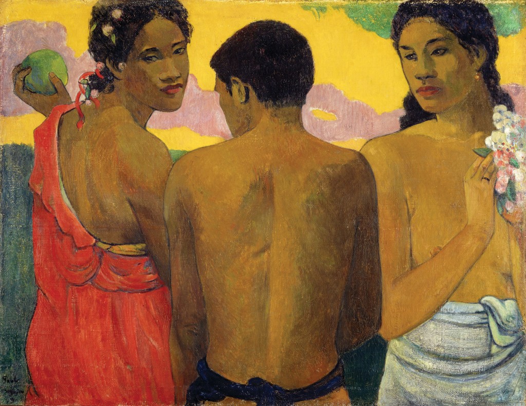 Paul Gauguin's "Three Tahitians," 1899