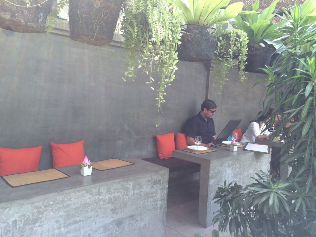 Lovely lunch in Siem Reap, Cambodia, at the Chanrey Tree restaurant.
