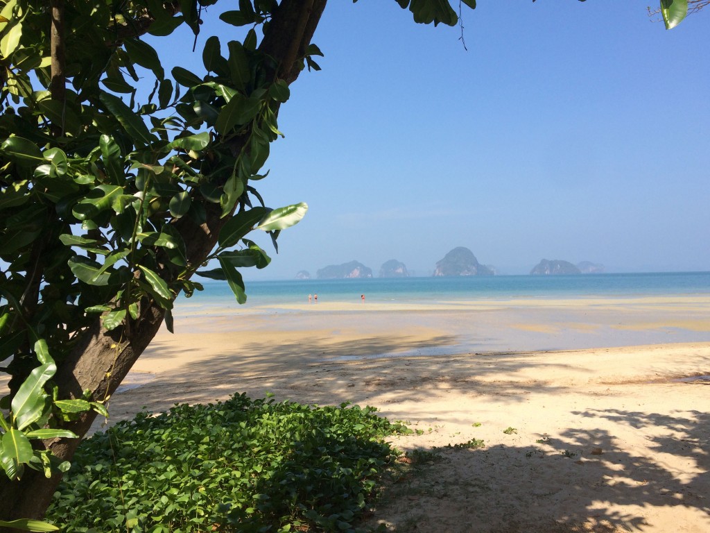 Thailand's Tubkaak beach, "aka paradise," Katie says.