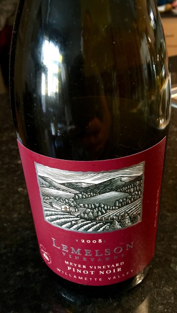 A pinot noir from a single vineyard.