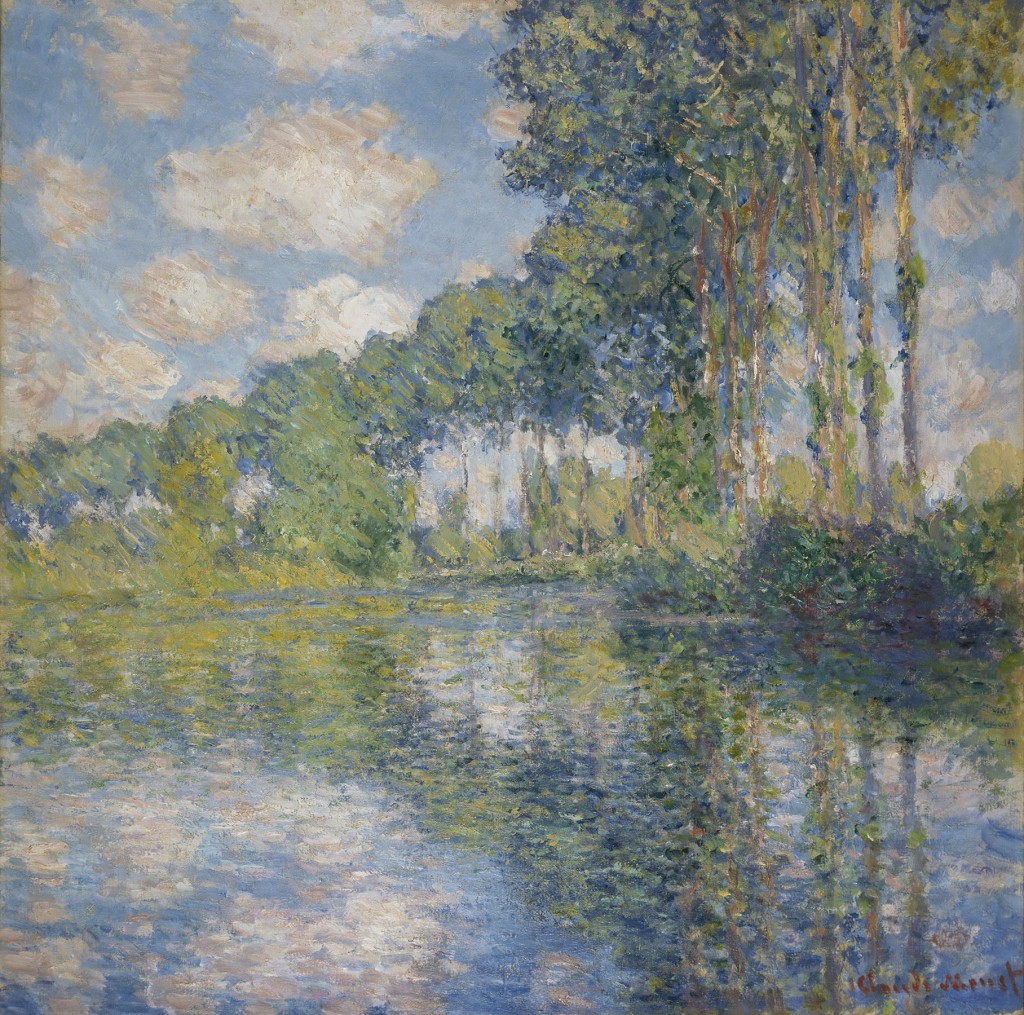 Claude Monet's "Poplars on the Epte," 1891