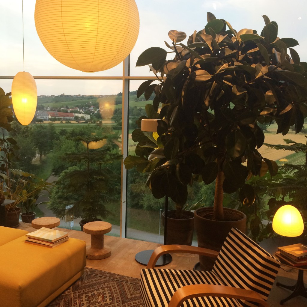 Beautiful views of the German countryside from the Virta Haus | Weil am Rhein, Germany.