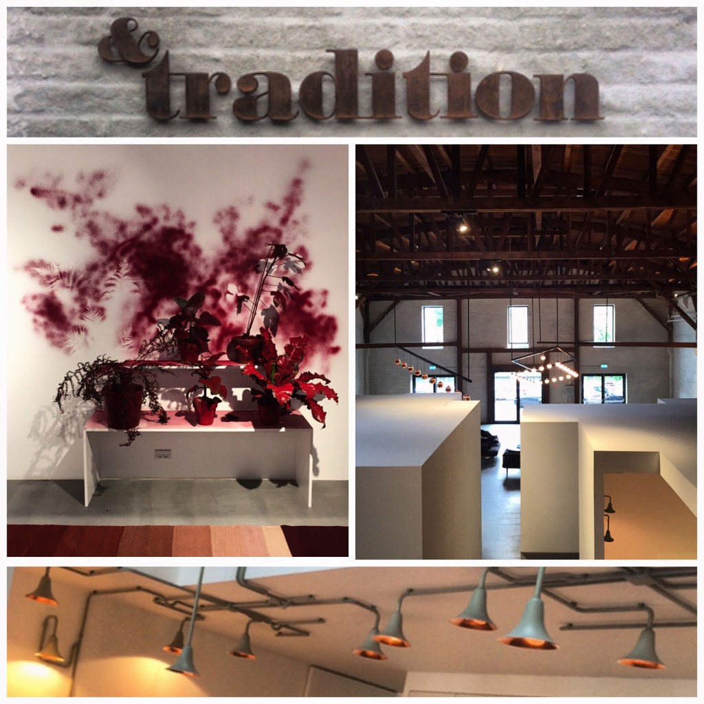 Unique architecture, lighting and displays at & tradition Showroom | Copenhagen