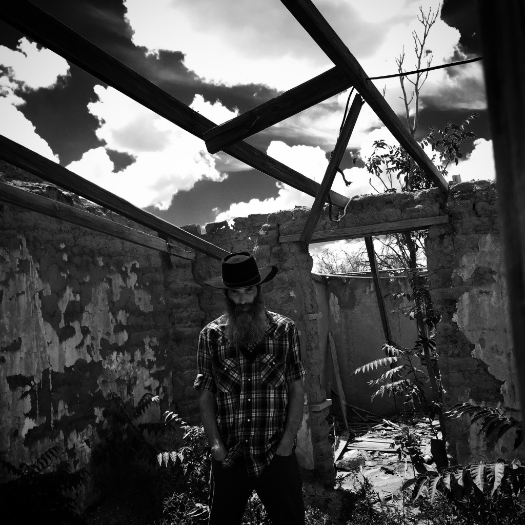 We came across this abandoned home in Valentine, and I quickly styled and photographed my friend Chad Landry, who is a hair and makeup artist.