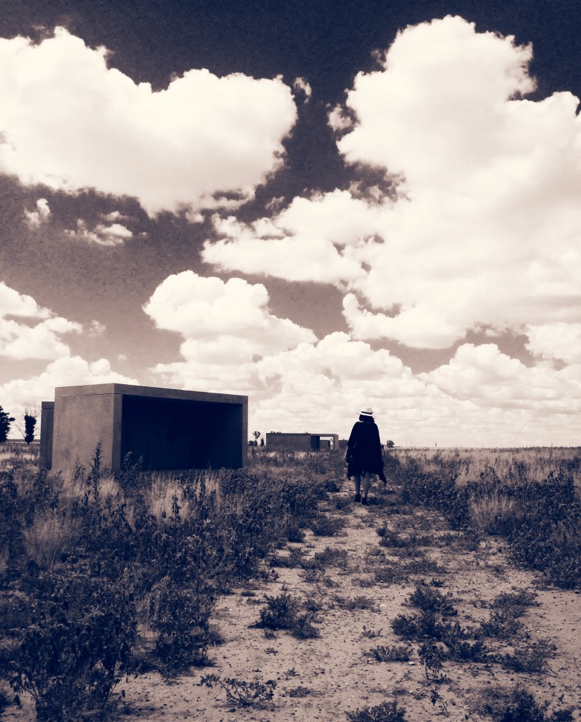 We loved to explore the Chinati and Judd concrete structures. 