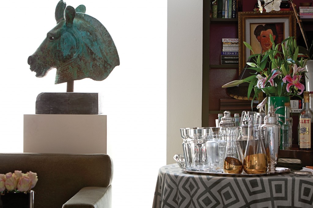 Roman bronze horse head from Big Agee.