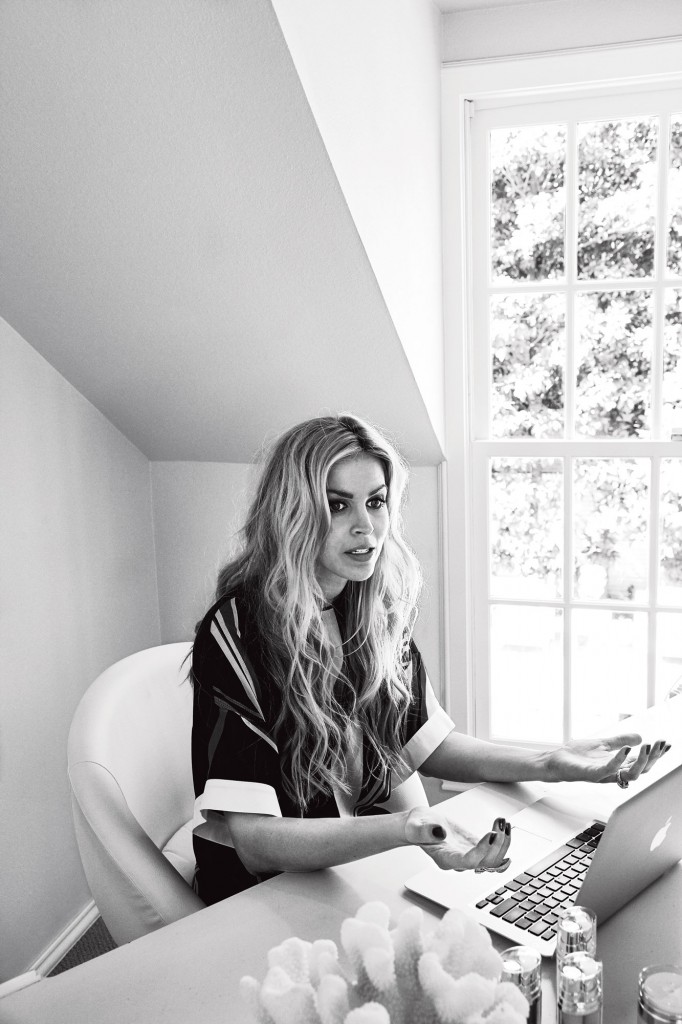 Jamie O'Banion catches up on correspondence.