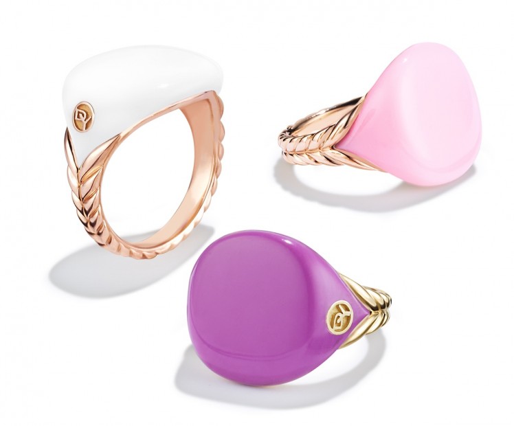 David Yurman will debut a scented pinky-ring collection next week.