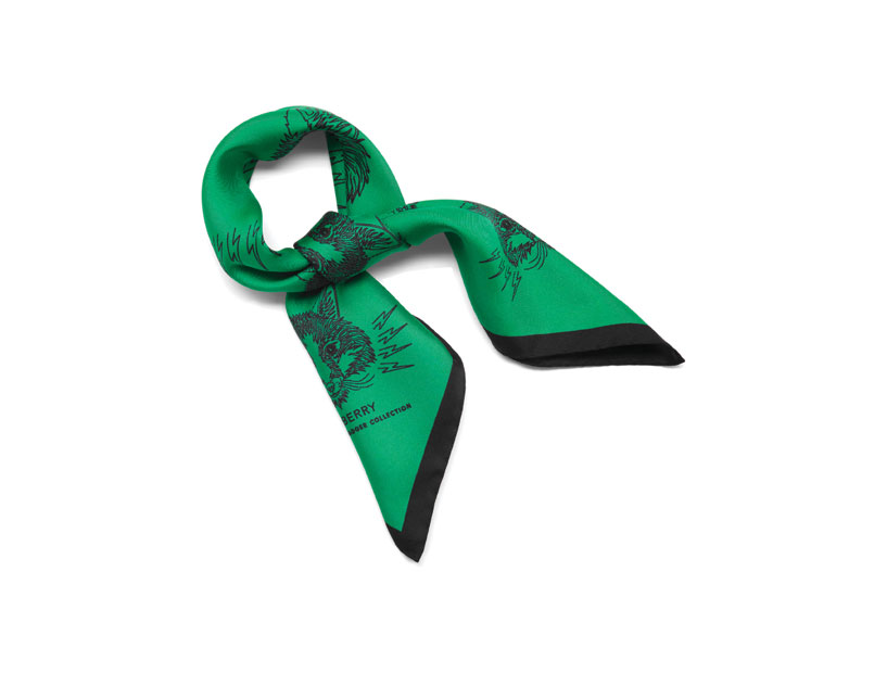 Mulberry Georgia May Jagger printed bandana, $150