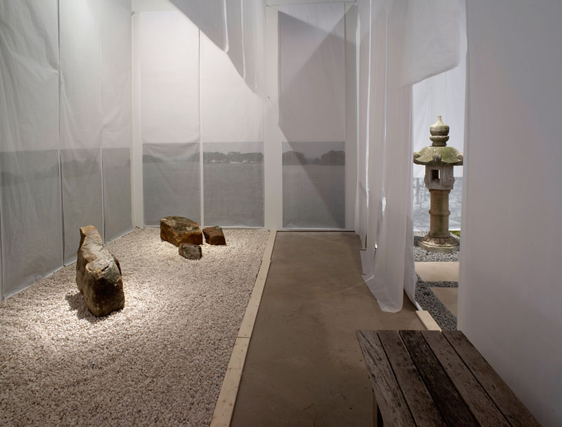 Quite possibly the stillest spot in all of Houston is this installation at 4411 Montrose. 