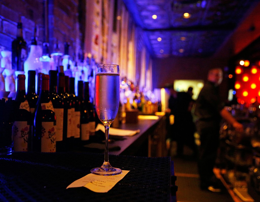 Grab a drink at the main bar. 