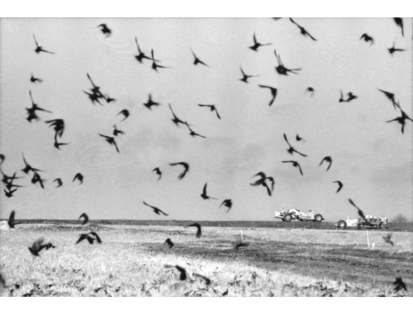 NorthPark Center's construction site, 1963