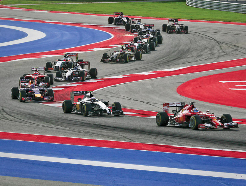 Formula 1 returns to Circuit of The Americas in Austin this month. (Photo courtesy of Circuit of The Americas)