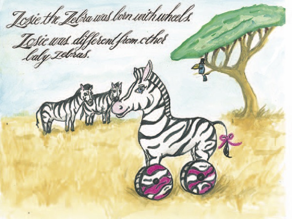 Zosie the Zebra would make a good addition to a juvenile library.
