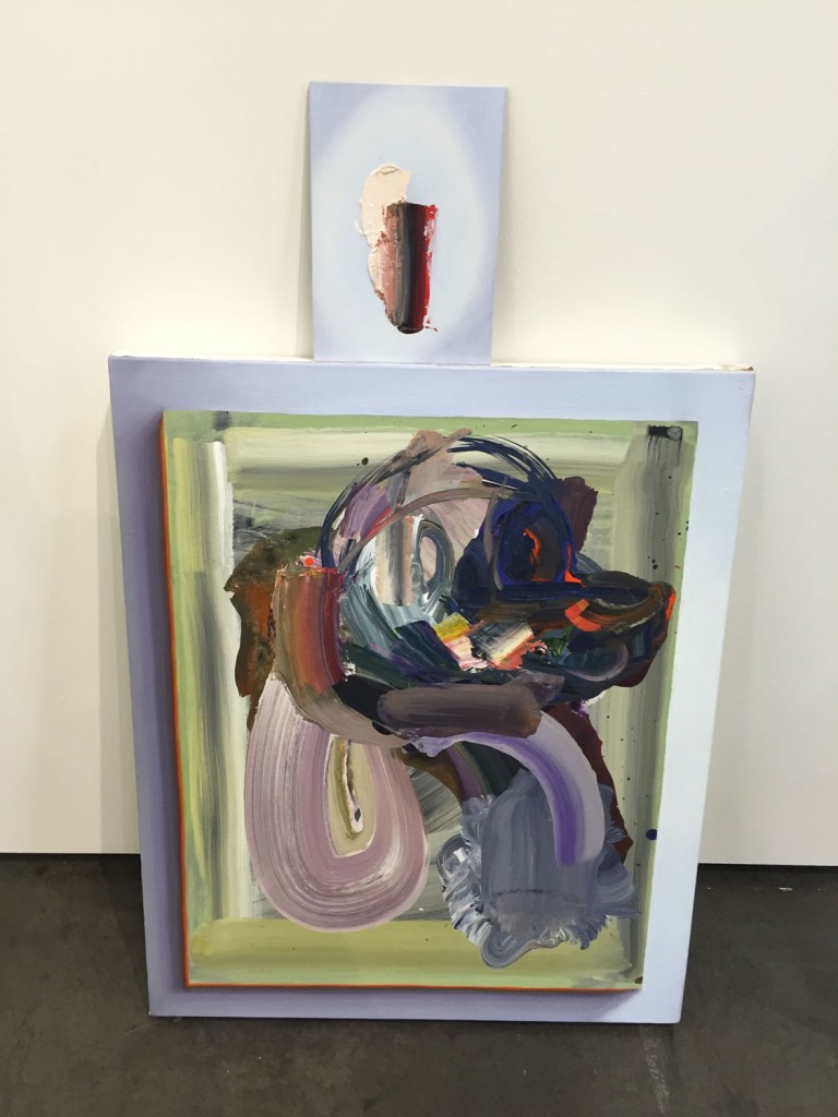 At Art Palace, an exquisite, and exquisitely collectible, Raychael Stine painting.