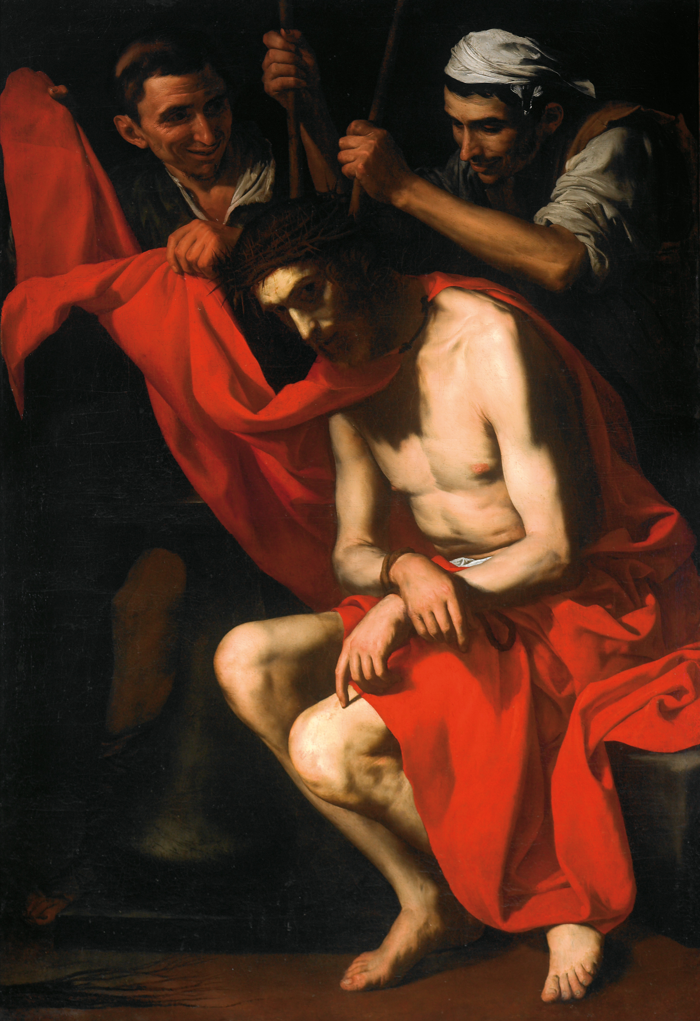 Jusepe de Ribera's "Crowning with Thorns," circa 1620