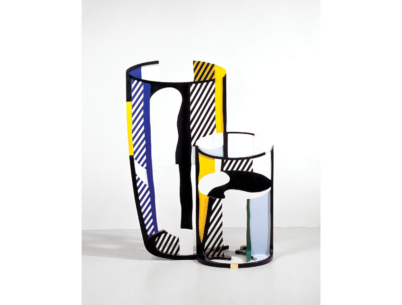 Roy Lichtenstein's Double Glass, 1980