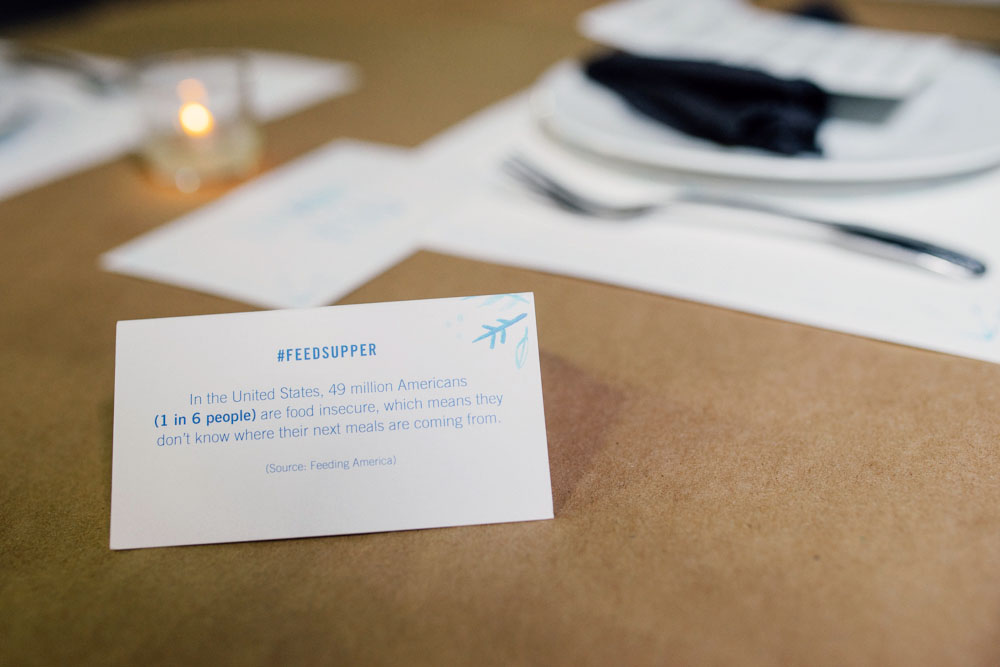 FEED Fact: In the United States, about 49 million (1 in 6 people) are food insecure, meaning they don't know where their next meal is coming from. 