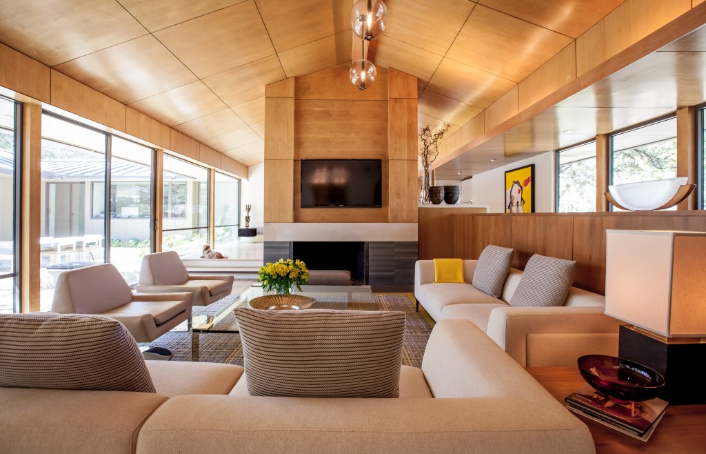 The winning entry for Historical Restoration/Preservation is a 1950s Howard Meyer House designed by Joanie Wyll & Associates. 