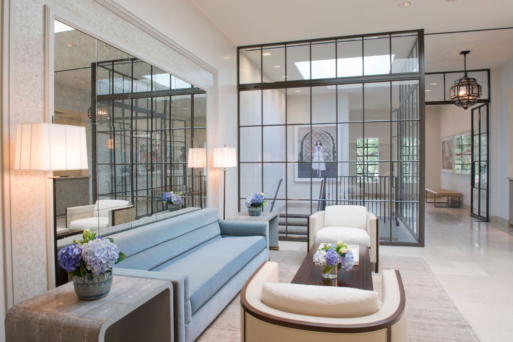 The winning entry for Commercial Interior Design or Architectural Design, Office or Public Space, is the Offices of Highland Park Village, designed by Emily Summers Design Associates. 