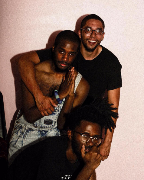 Abdu Ali with B L A C K I E (Photo courtesy Instagram)