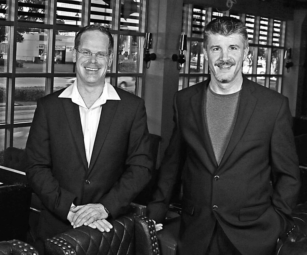 Tarakaan general manager Geoff Harmison and assistant general manager Nick Berezoski