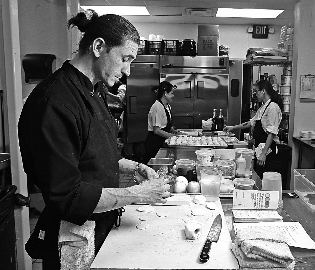 Tarakaan executive chef Micah Rideout