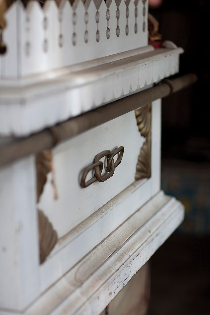 Detail of an Odd Fellow’s Arc of the Covenant, circa 1890, reflecting one of Bruce Webb’s obsessions.