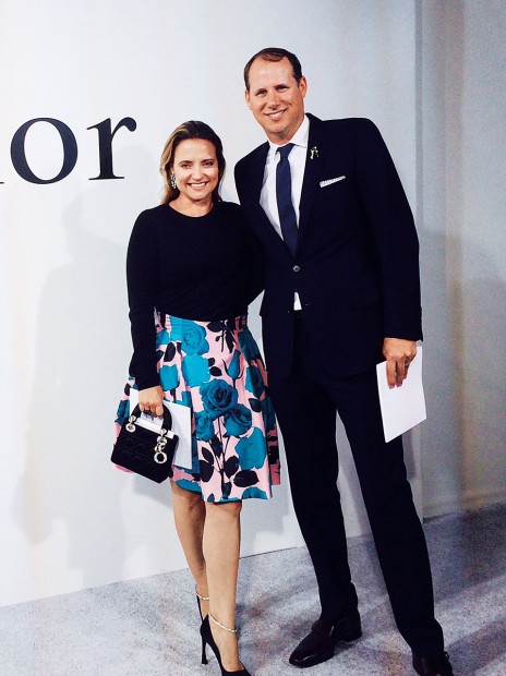 Market co-owner Elisa Summers with her husband, Highland Park Village co-owner Stephen Summers