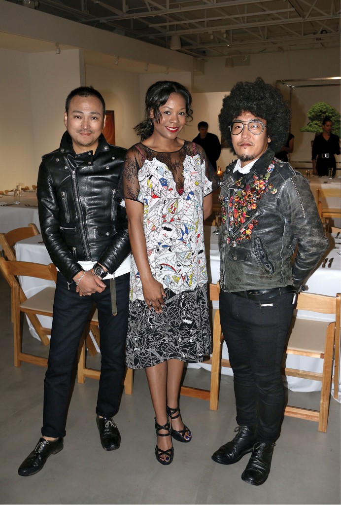 Azuma Makoto, Aja Martin and Shunsuke Shiinoke