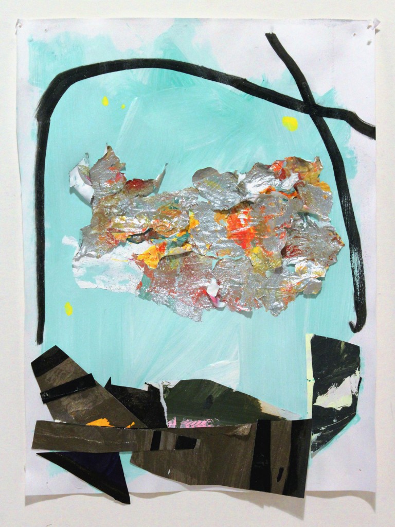 "Rest Stop on Mars #6," 2015, was on view at Yellow Marfa.