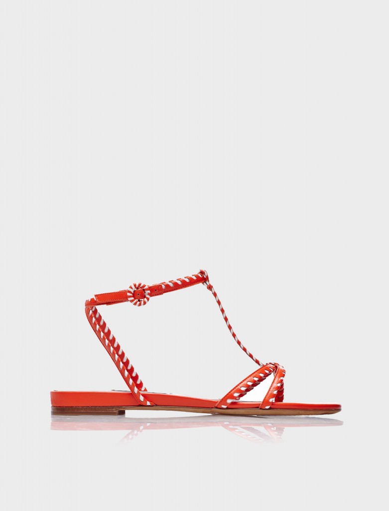 Tabitha Simmons Cassia sandal, from the Resort 2016 collection