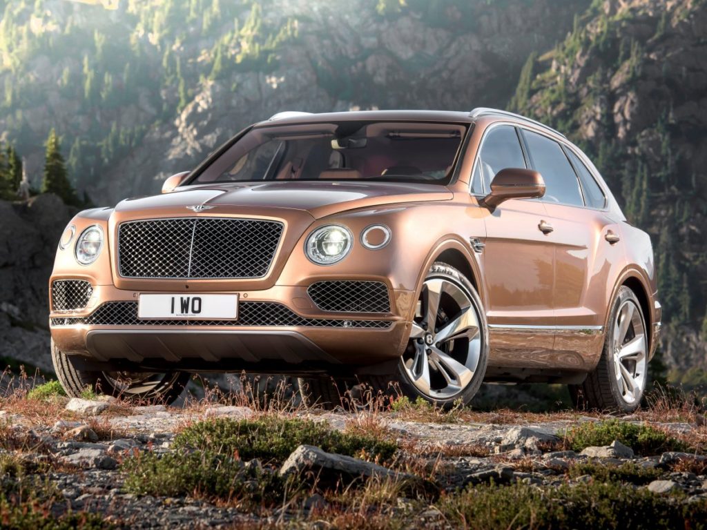 The Bentley Bentayga aims to make off roading luxurious. Courtesy Bentley.