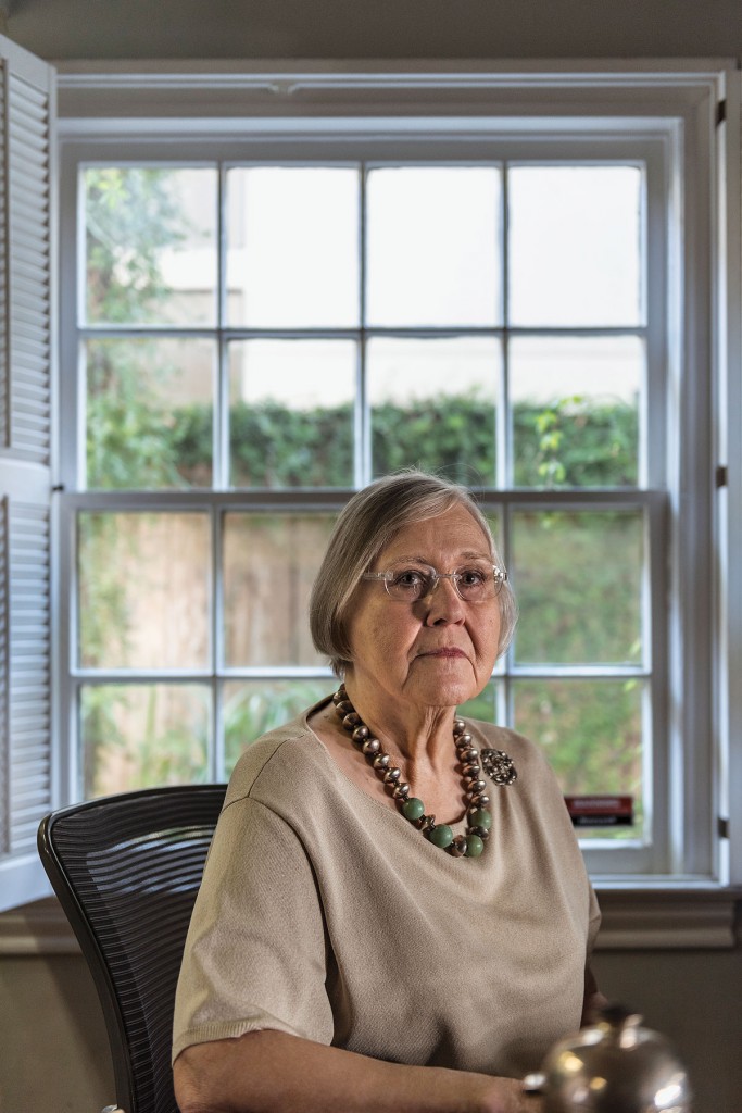 Phyllis Tucker presides in her eponymous shop.