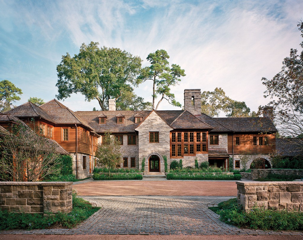 English-style Willowick residence on Buffalo Bayou in River Oaks