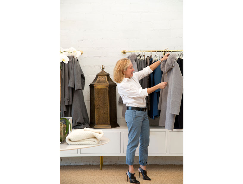 This Herno double-faced cashmere fur coat is at the top of shop girl Amanda Hellman's Christmas list. 