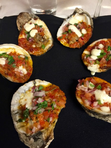 Grilled, with great technique, and topped with chorizo, pico, and cotija.