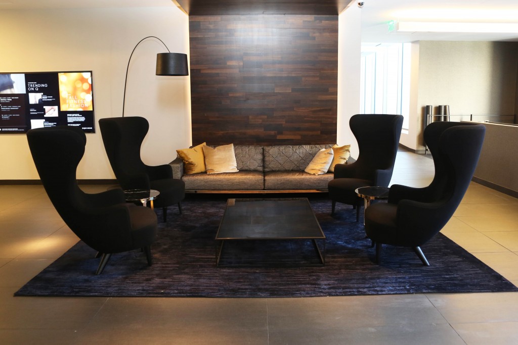 Relax in one of Equinox River Oaks' many lounges. 