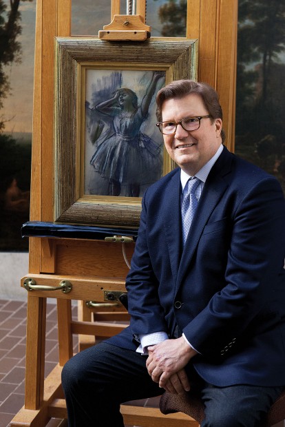 George Shackelford is is helping take The Kimbell Art Museum to new heights.