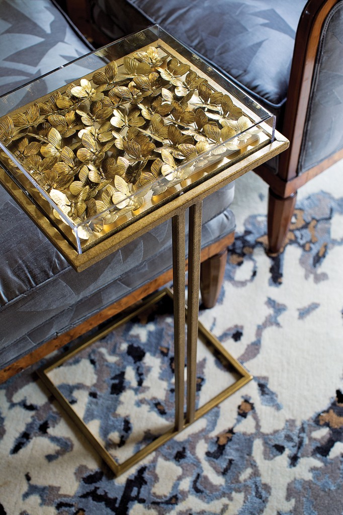 Artists such as Tommy Mitchell mix beauty and function. Tommy Mitchell Butterfly cocktail table, at Area.