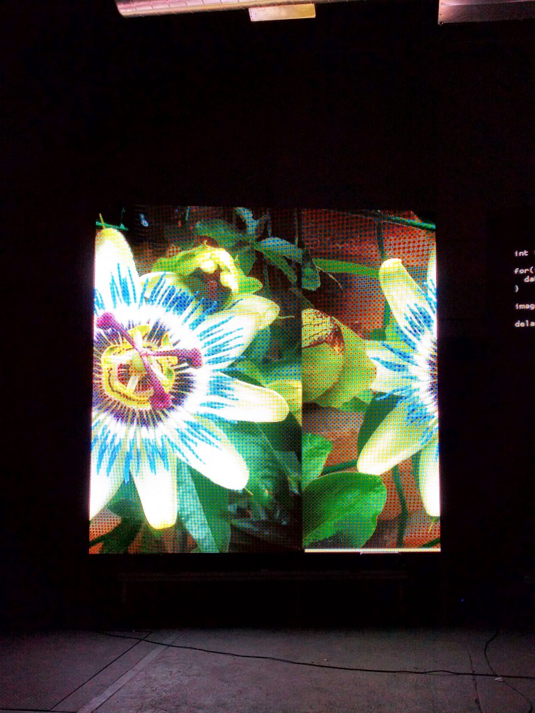 Another moment from the School for Poetic Computation, which provided an intriguing DIY coding experience.