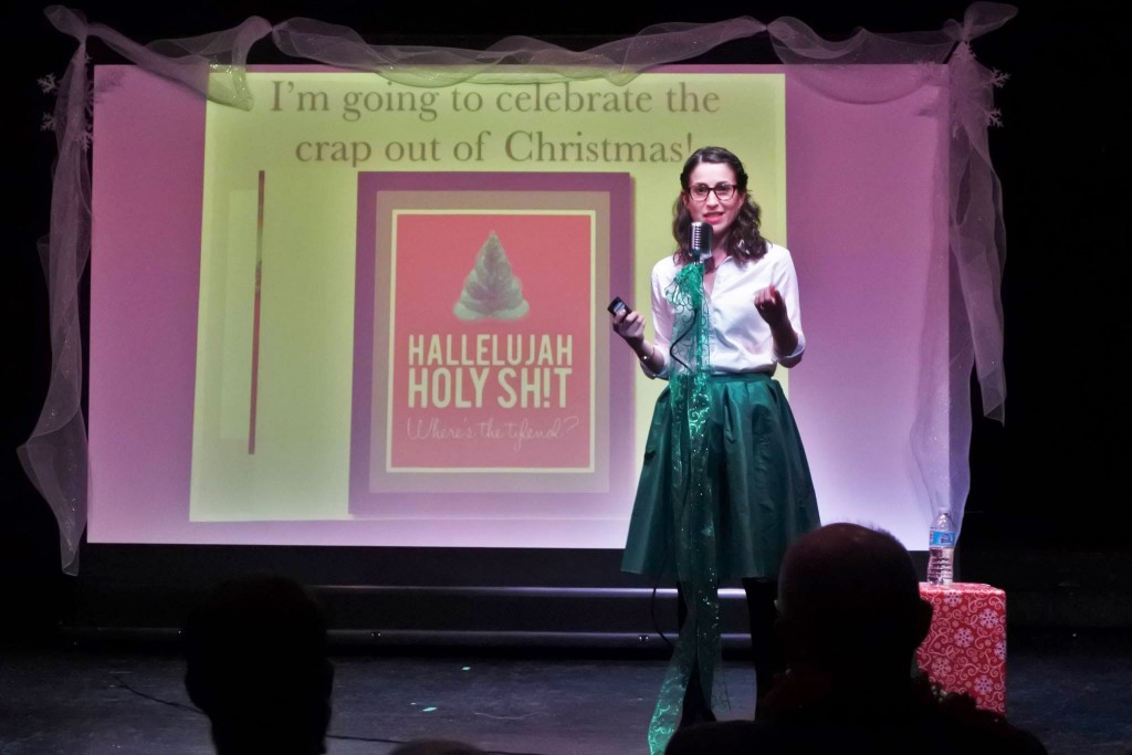 Horse Head Theatre Co.'s annual production of the one-woman play, "The Jew Who Loves Christmas," written and acted by Abby Koenig, rivaled "A Charlie Brown Christmas" for compelling meaning.