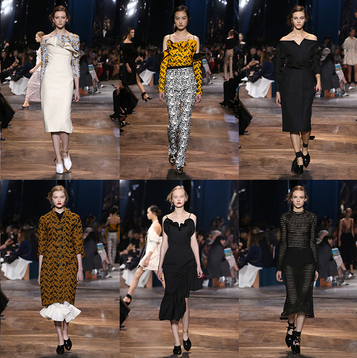 Looks from the Christian Dior 2016 couture show at Paris Fashion Week
