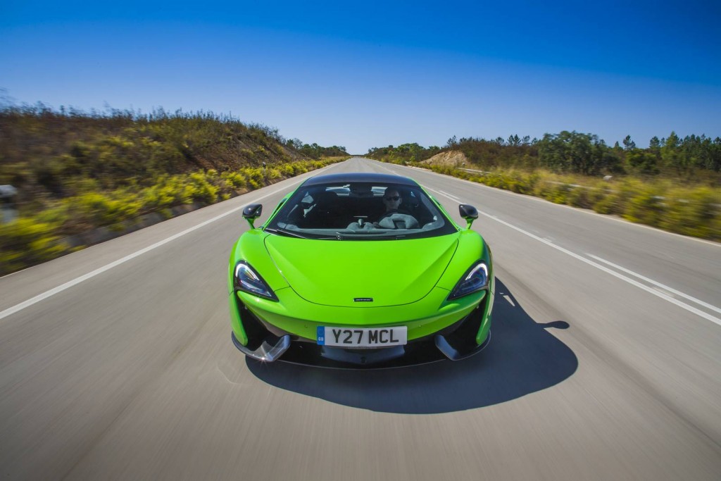 The McLaren 570S is roaring into Houston, taking direct aim at Ferrari.