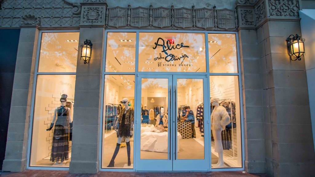Stacey Bendet opened Alice + Olivia in Dallas' Highland Park Village in October 2015. 